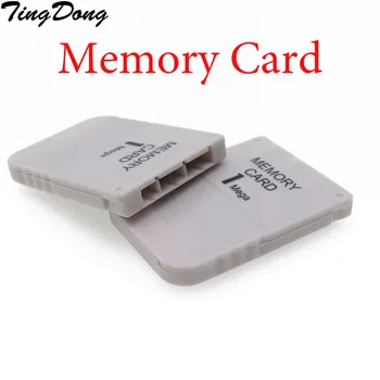 TingDong 5 бр./лот Бял 1 MB 1 M 1 мега Карта памет Save Saver за игра система Sony PS1 PSX