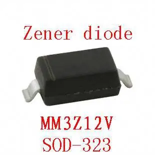 Smd 0805 стабилитрон sod-323 MM3Z12V 100шт